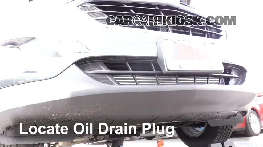 2018 Chevrolet Equinox LS 1.5L 4 Cyl. Turbo Oil Change Oil and Oil Filter